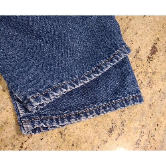 Vintage LL Bean Womens Size 16 P Relaxed Fit Plaid Cotton Lined Jeans Double L - Picture 14 of 16